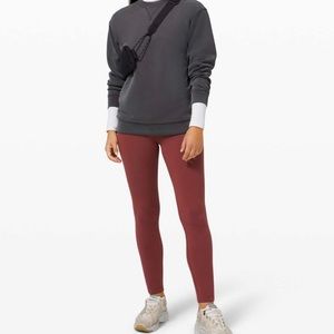 Lululemon 2020 Wunder Lounge Super High-Rise Tight 28" Savannah Size 8